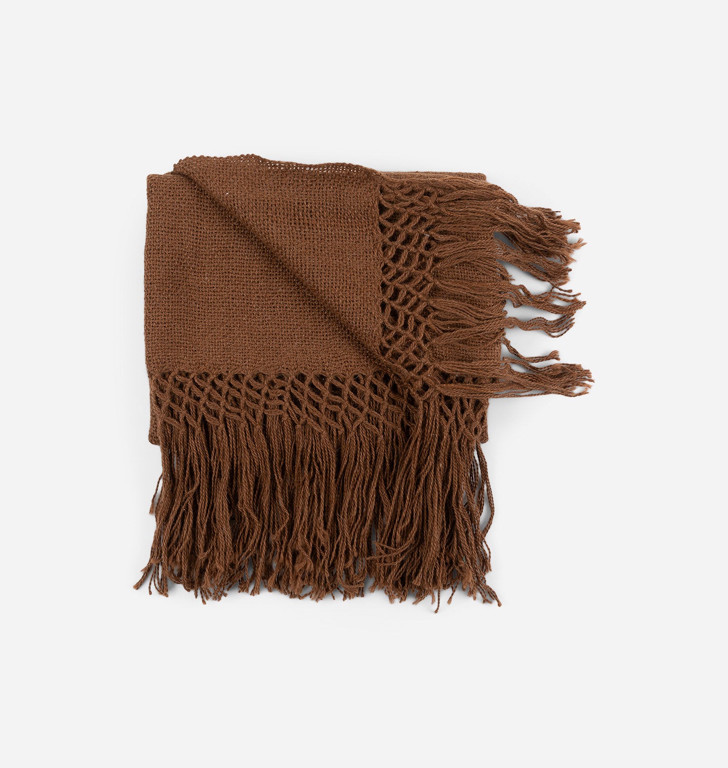 Mendoza Throw Blanket Brown