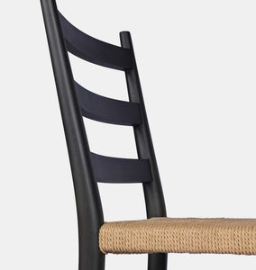 Walter Outdoor Dining Chair Black