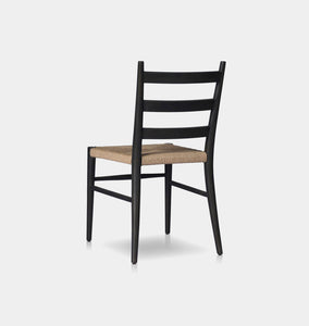 Walter Outdoor Dining Chair Black