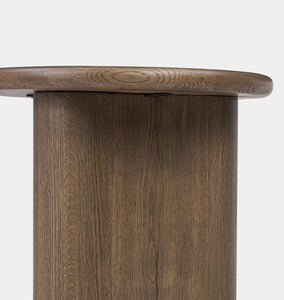 Waylie End Table Rustic Fawn