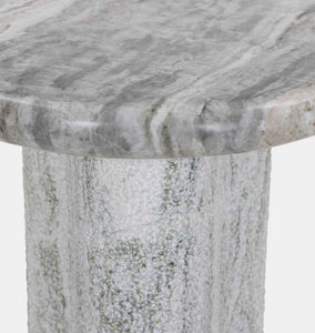 Waylie Small River Grey Marble End Table