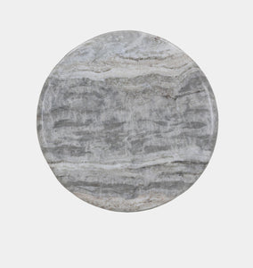 Waylie Small River Grey Marble End Table