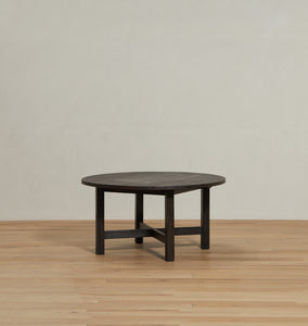 X Base Round Dining Table Floor Model