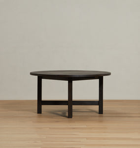 X Base Round Dining Table Floor Model