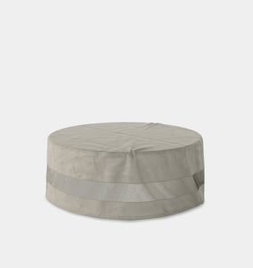 Yarrow Weatherproof Outdoor Round Coffee Table Cover Small