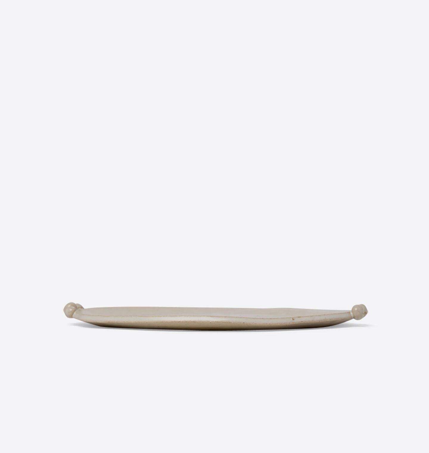 Shoppe Amber Interiors Ellipse Stoneware Tray - Thumbnail 5