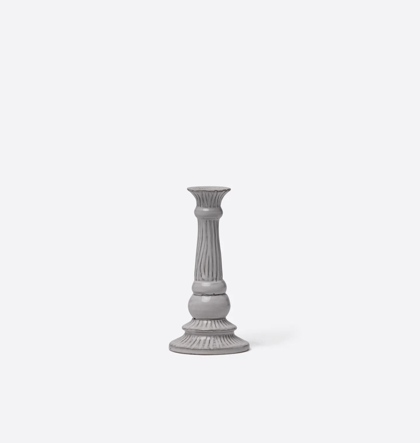 Radi Fluted Candle Holder One Tier
