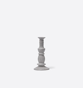 Radi Fluted Candle Holder Two Tier