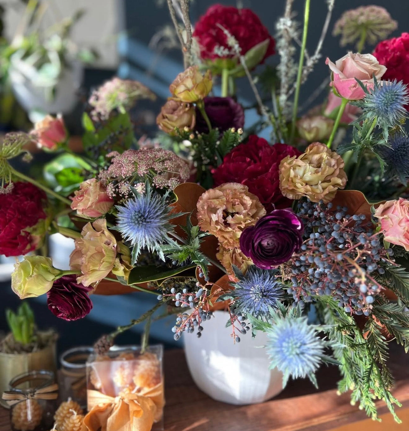 Marin Fall Floral Workshop w/ The Little Flower Shop