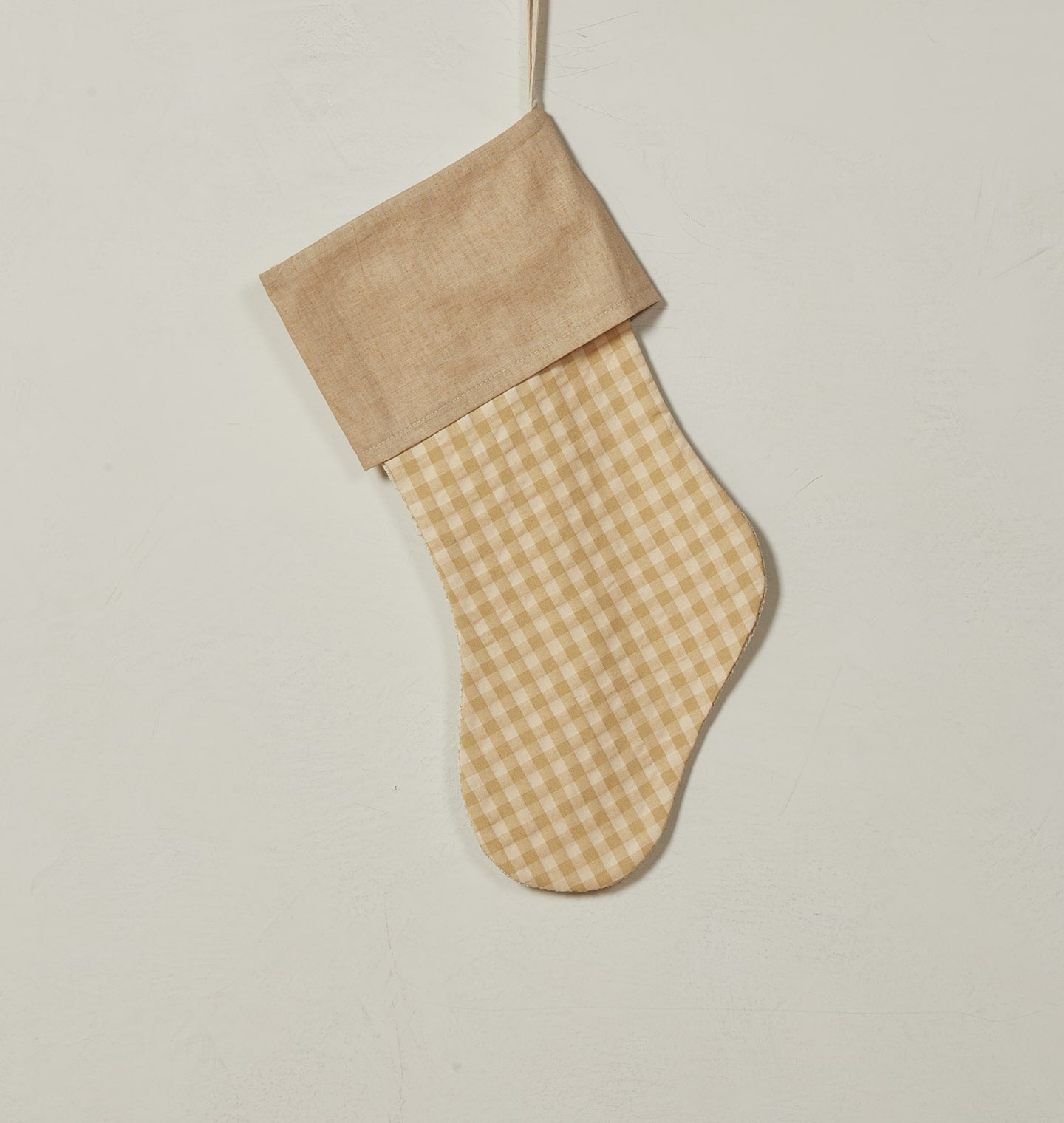 Vintage Stocking Left Facing O.XXV.V