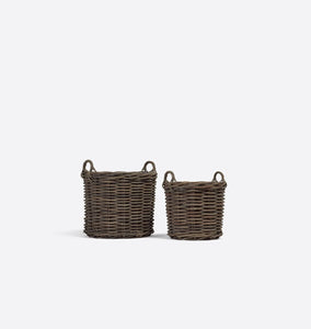 Handwoven Rattan Planter