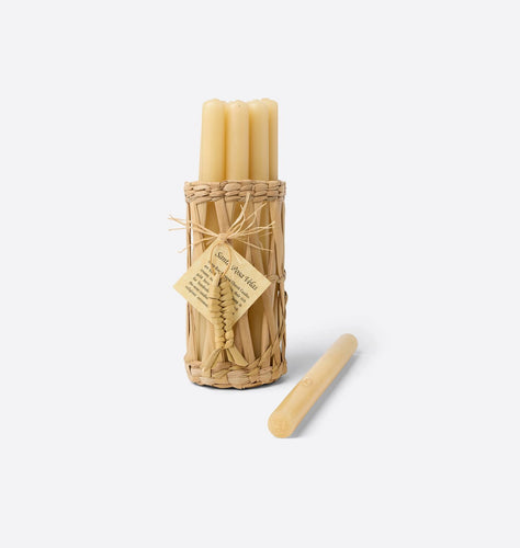 Taper Candle Gift Basket