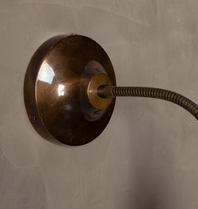 Sydney Loft Wall Light Antique Brass