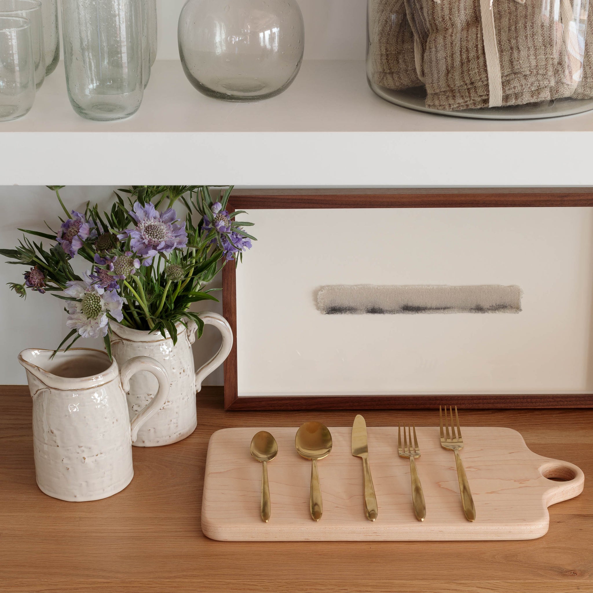 Velo Gold Brush Flatware - Thumbnail 4