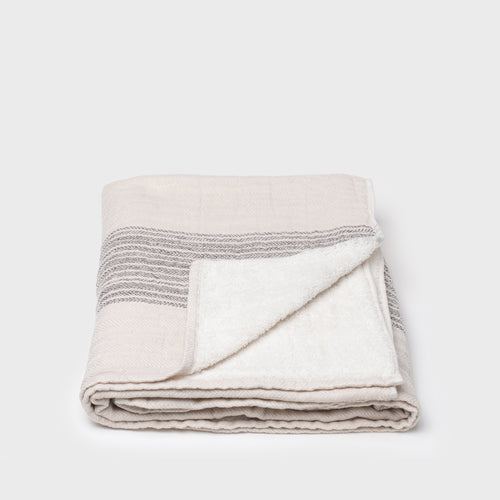 Flax Line Towel - Bath – Shoppe Amber Interiors