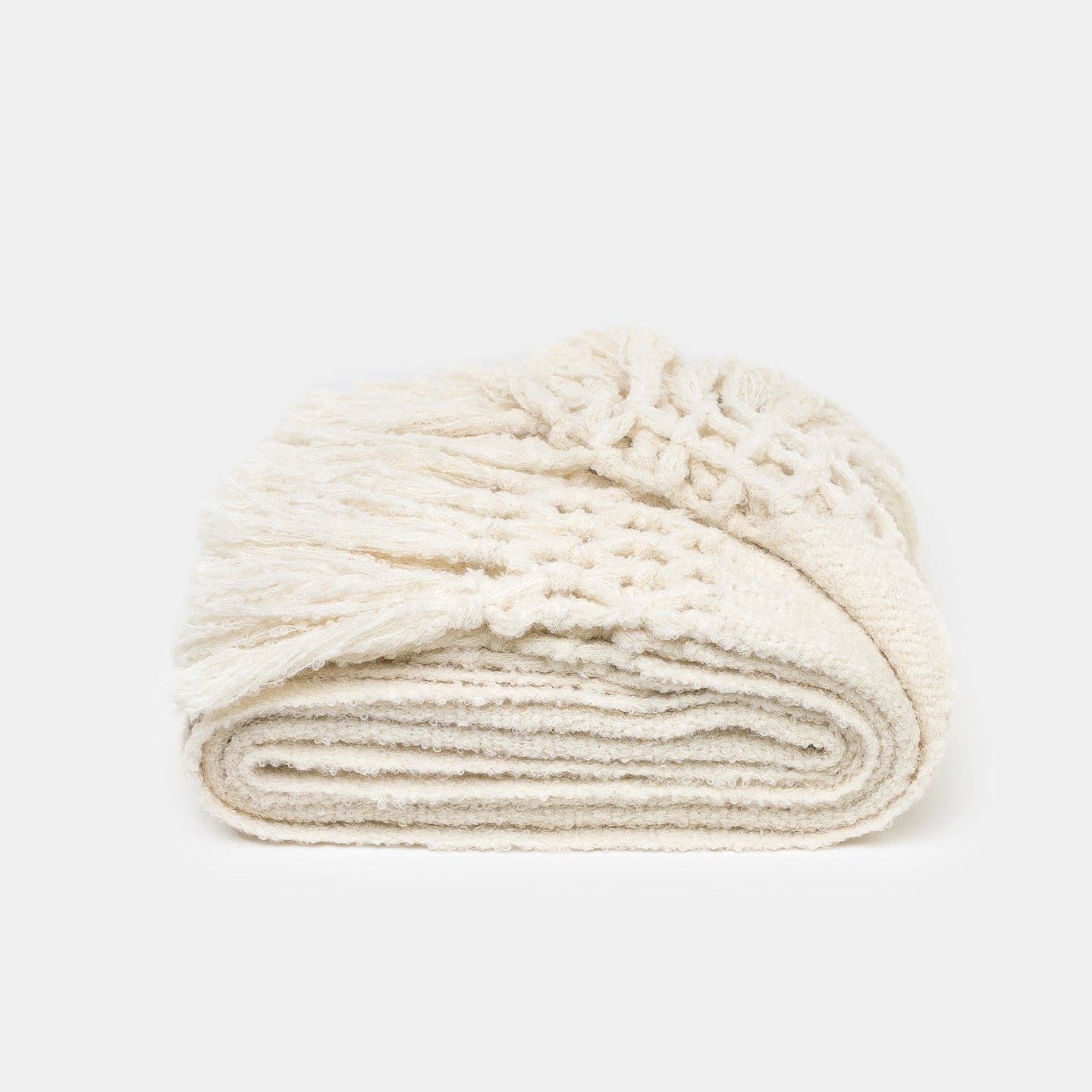 Maya Boucle Throw Blanket