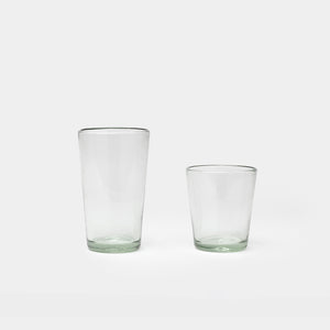 Tapered Recycled Glassware  – Shoppe Amber Interiors