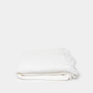 Caria Bath Towel in Off White - Bath - Bath Towels – Shoppe Amber Interiors