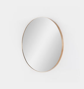 Polished Brass Arwen Mirror