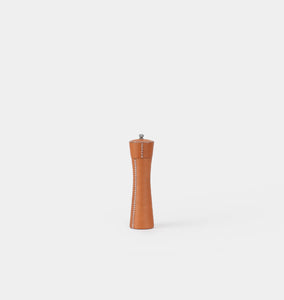 Leather Wrapped Pepper Mill