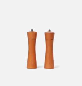 Leather Wrapped Salt & Pepper Mill