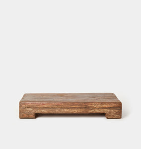 Natural Wood Pedestal