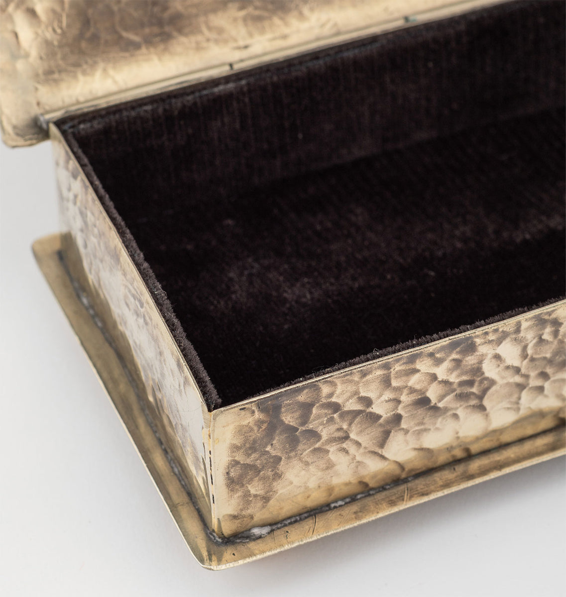 Hammered Silver Box | Shoppe Amber Interiors