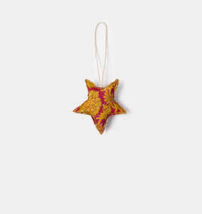 Recycled Fabric Ornament Star