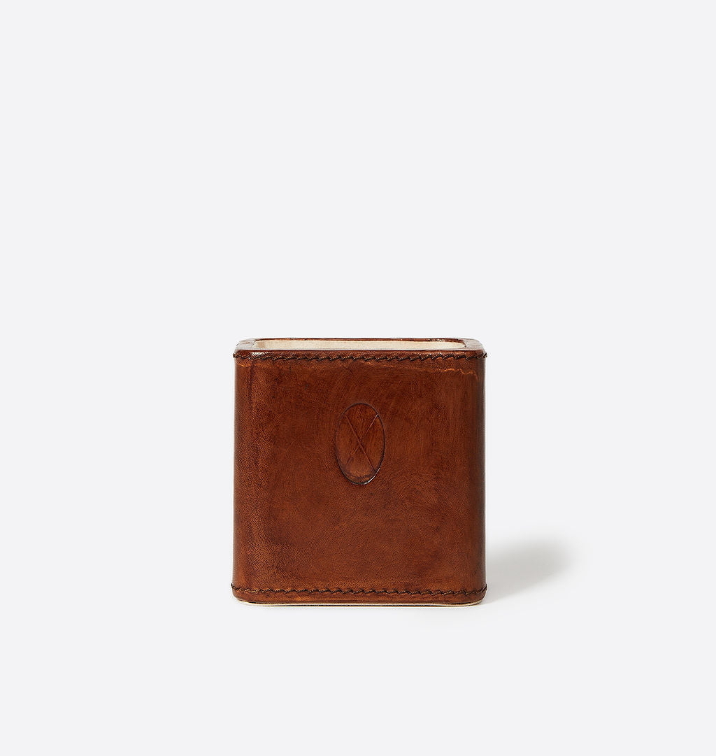 Leather Pencil Cup