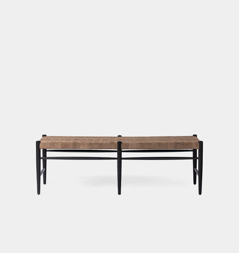 Greeley Suede Bench
