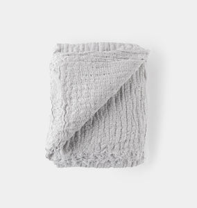 Crush Linen Blanket Alba