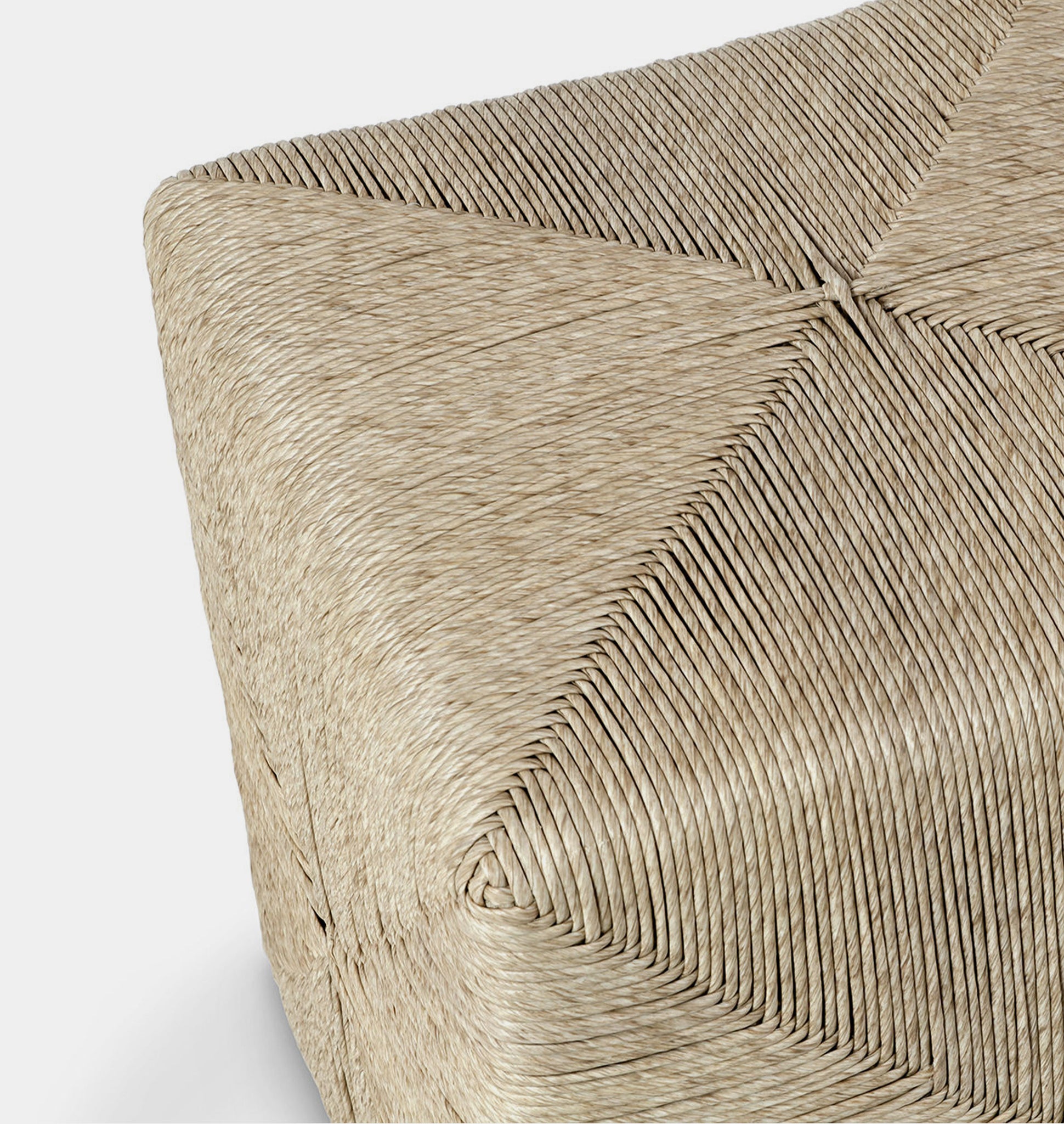 Ivan Outdoor Woven Cube - Thumbnail 3