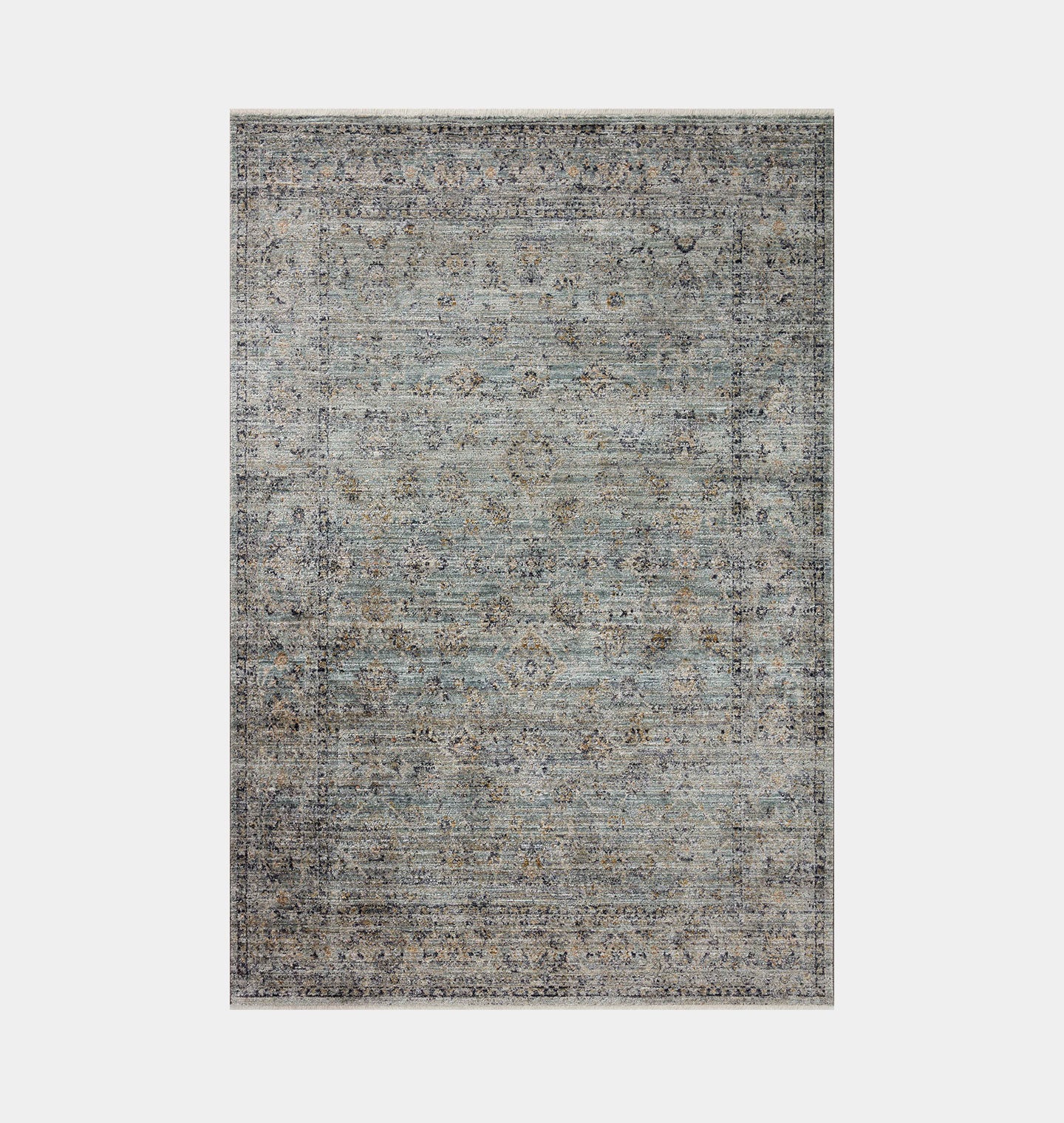 Katherine KES-01 Ocean / Gold Area Rug