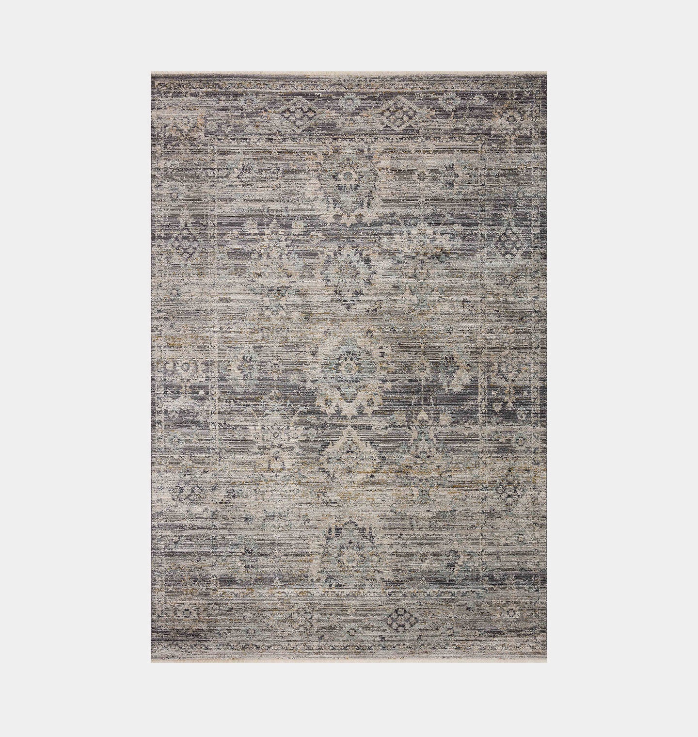 Katherine KES-05 Graphite / Jade Area Rug | Shoppe Amber Interiors