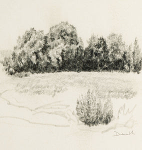 Land Sketch 1 by Dan Hobday
