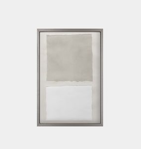 Neutral Colorblock I Framed Print