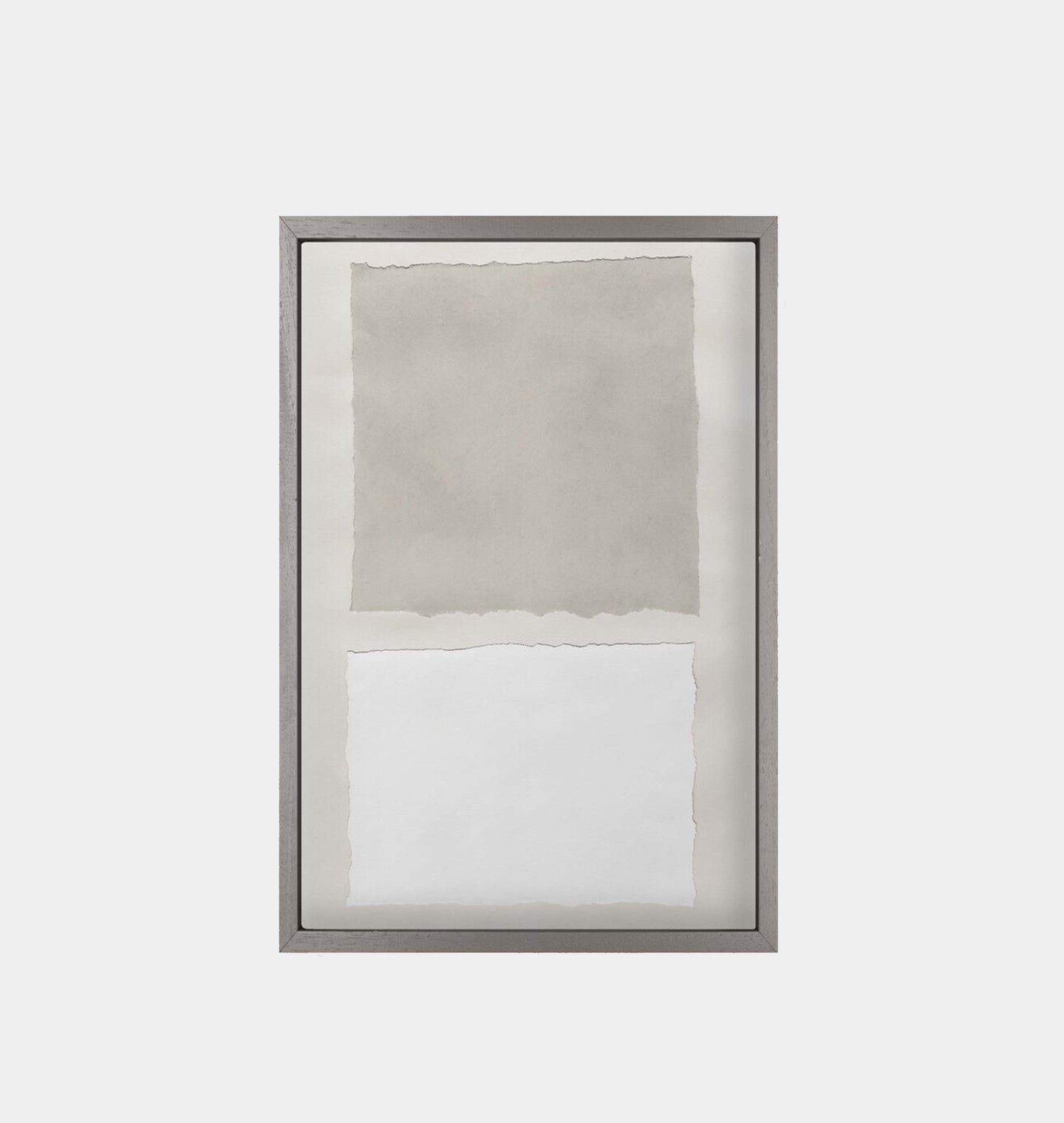 Neutral Colorblock I Framed Print