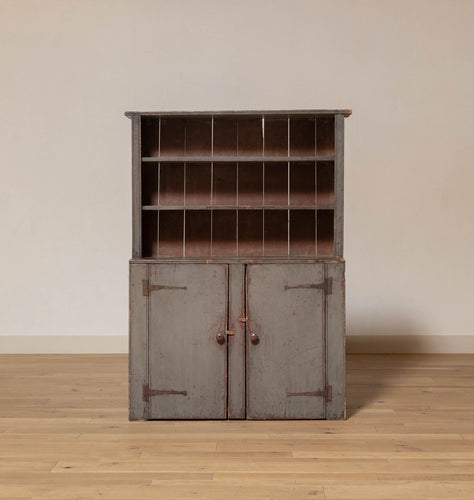 Early American Painted Cupboard