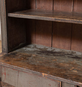 Early American Painted Cupboard