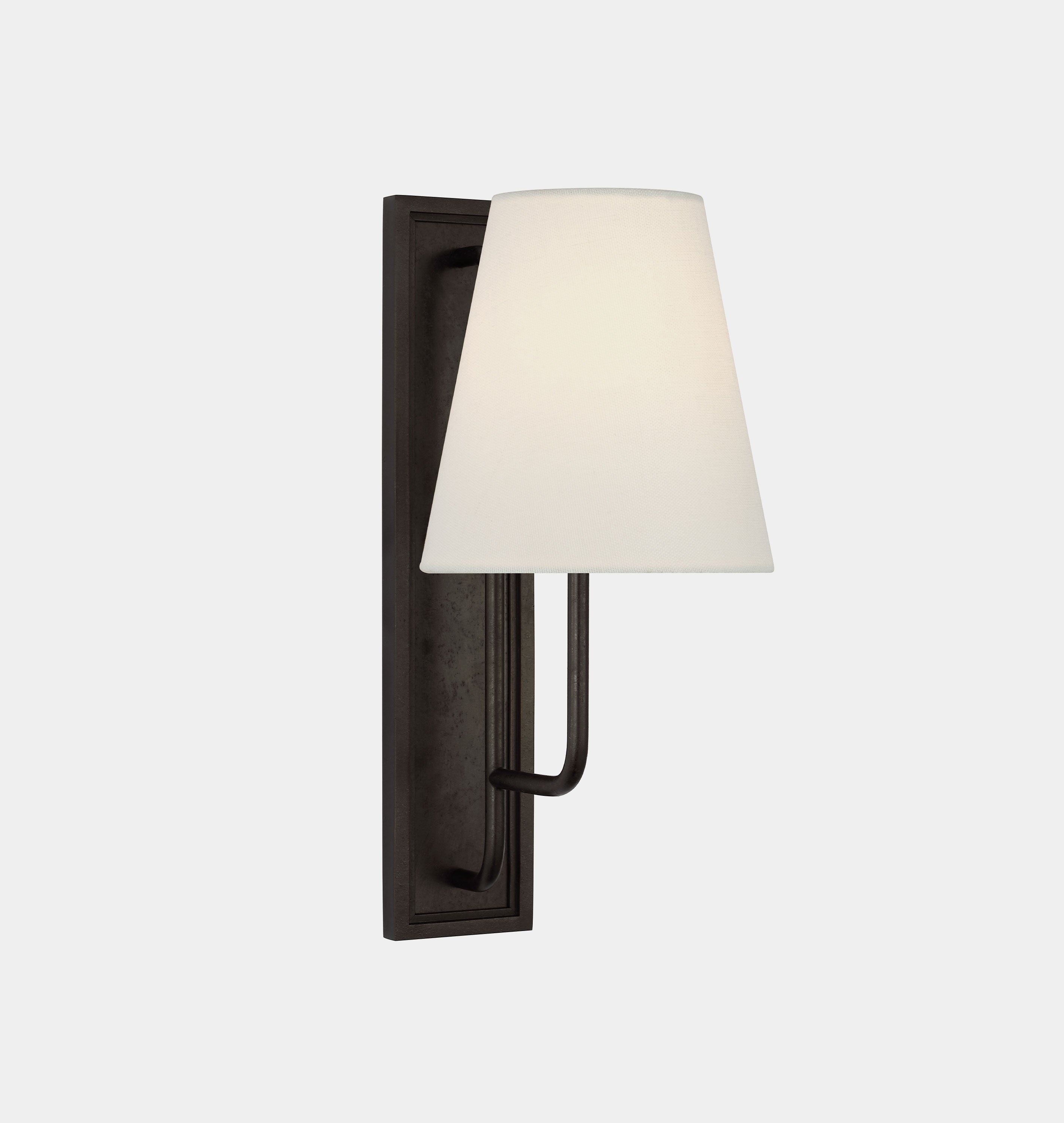 Rui Sconce Aged Iron Linen