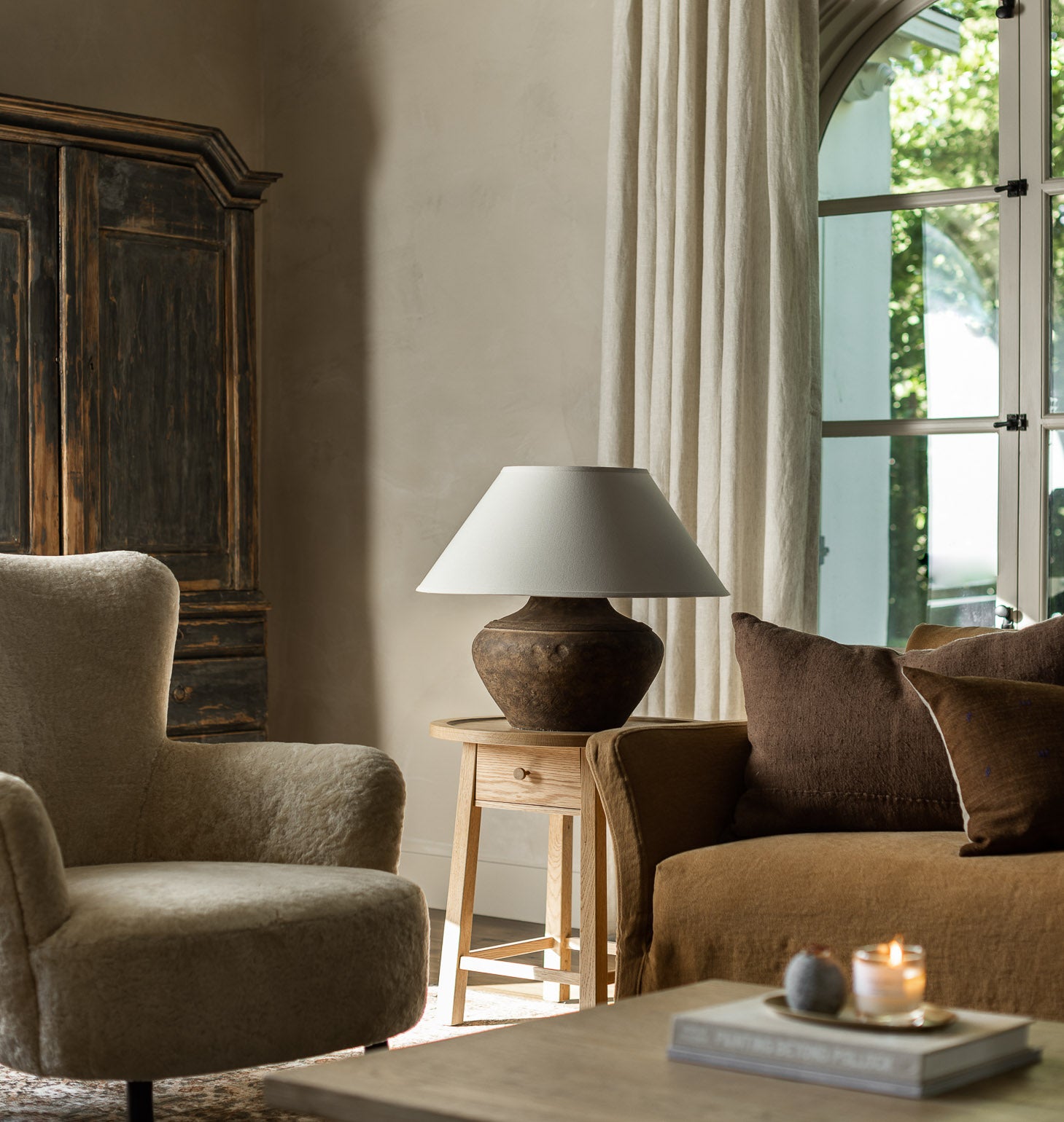 Shoppe Amber Interiors Calabria Table Lamp - Thumbnail 3