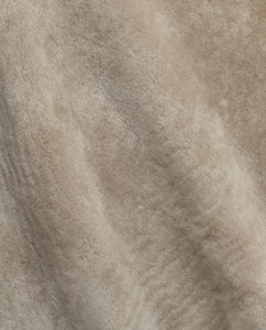 Taupe Shearling Sample
