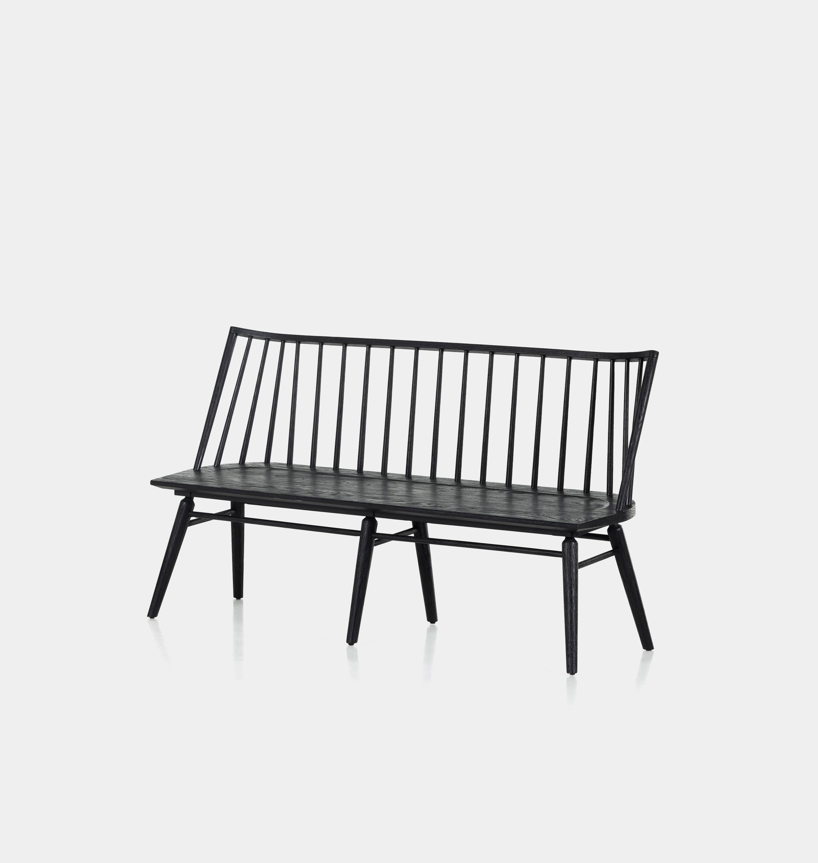 Ted Dining Bench Black