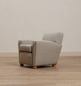 Theo Armchair Floor Model in Brindle