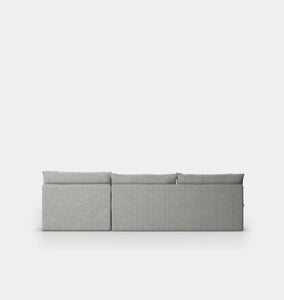 Toledo Outdoor 2 Pc Sectional Ash