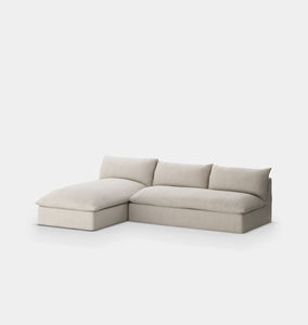 Toledo Outdoor 2 Pc Sectional Sand