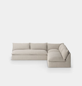 Toledo Outdoor 3 Pc Sectional Sand