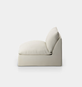 Toledo Outdoor Swivel Chair Cream