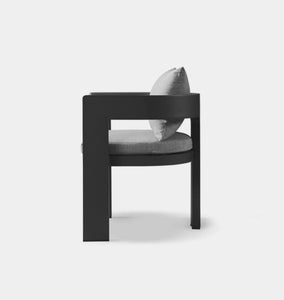 Victoria Arm Chair Aluminum Grafito