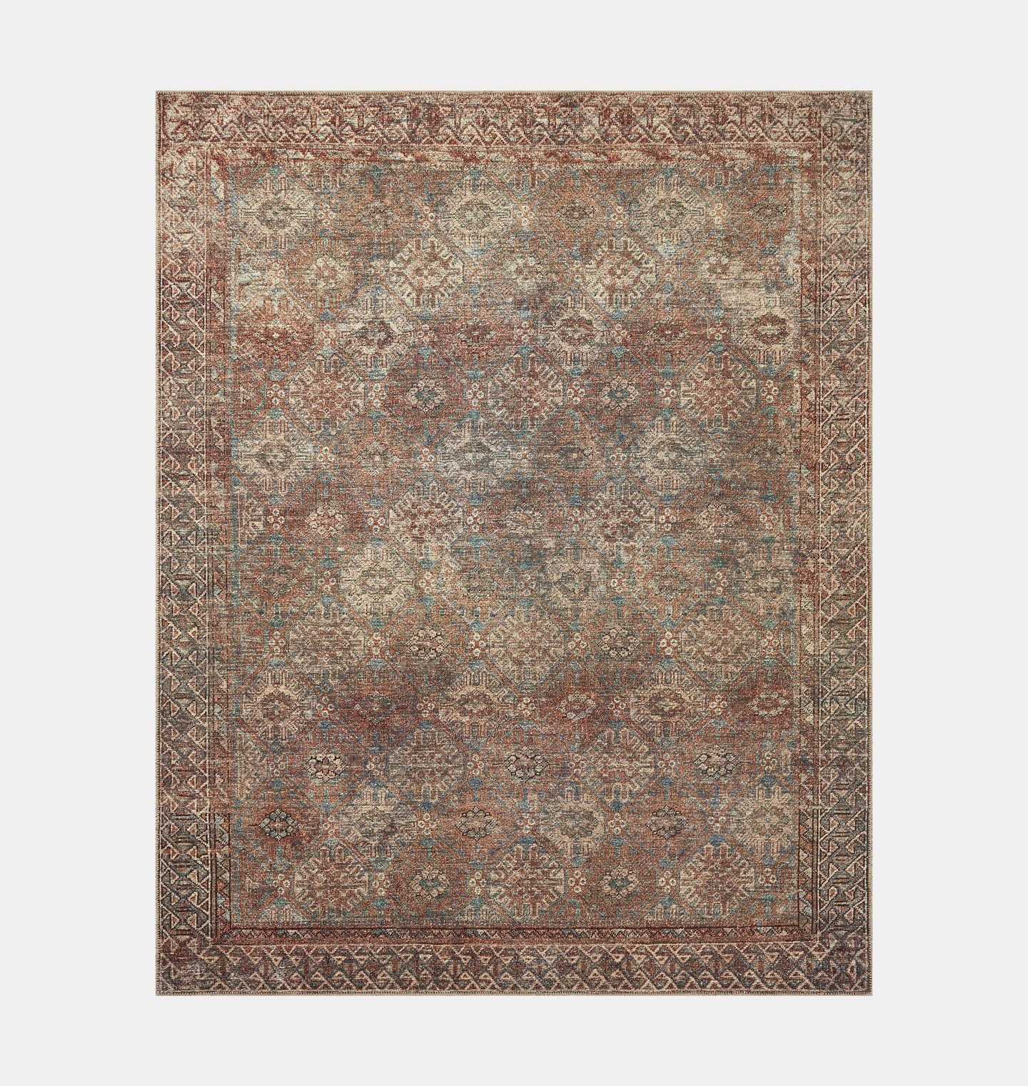 billie tobacco rust rug Amber Lewis x Loloi Billie Rug, BIL-04 2' x 5' / Aqua / Rust billie tobacco rust rug Amber Lewis x Loloi Billie Rug, BIL-04 2' x 5' / Aqua / Rust